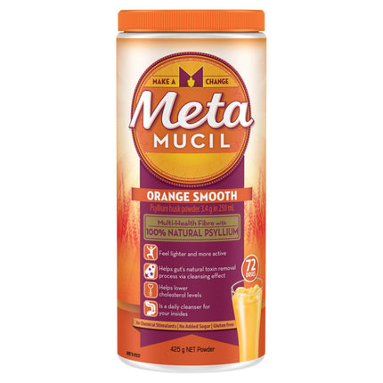 Metamucil Smooth Orange 72 Dose