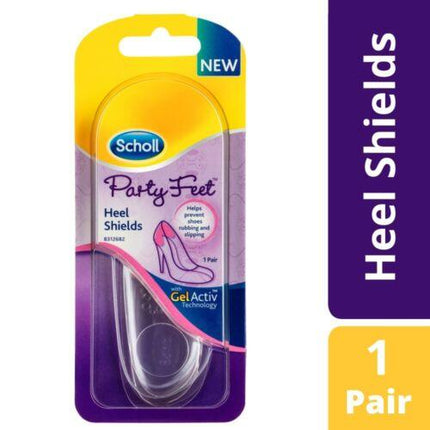 SCHOLL PARTY FEET GEL HEEL SHIELDS - OhYouLuckyDuck.com.au