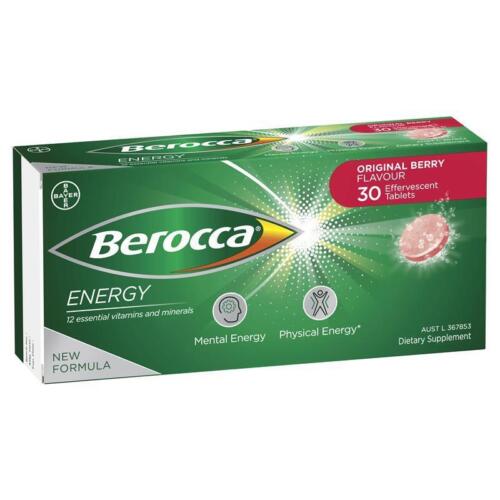 Berocca Performance Original Effervescent Tablets 30 Pack - OhYouLuckyDuck.com.au