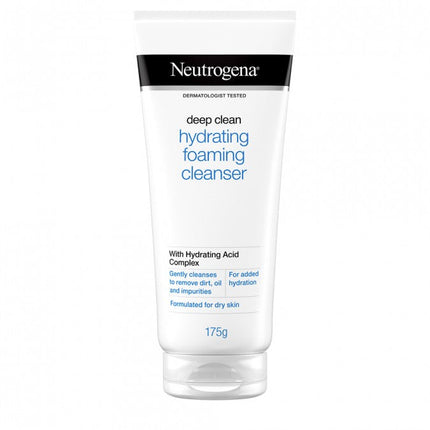 Neutrogena Deep Clean Hydrating Foaming Cleanser 175g - OhYouLuckyDuck.com.au
