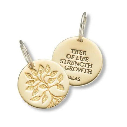 Palas Brass And Sterling Silver Tree Of Life Strength And Growth Charm