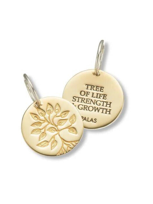 Palas Brass And Sterling Silver Tree Of Life Strength And Growth Charm