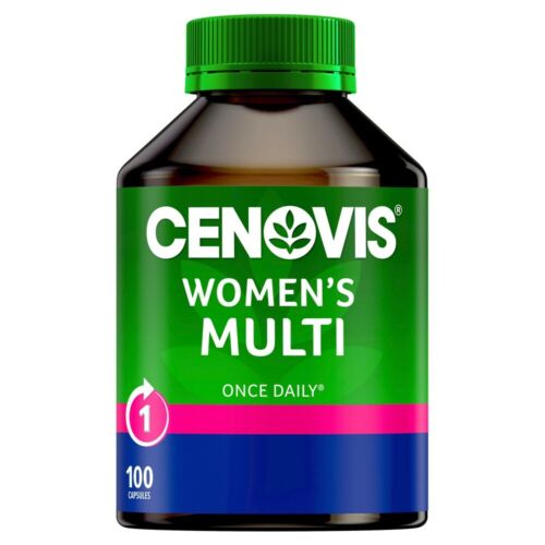 Cenovis Womens Multi Once Daily 100 Capsules - OhYouLuckyDuck.com.au