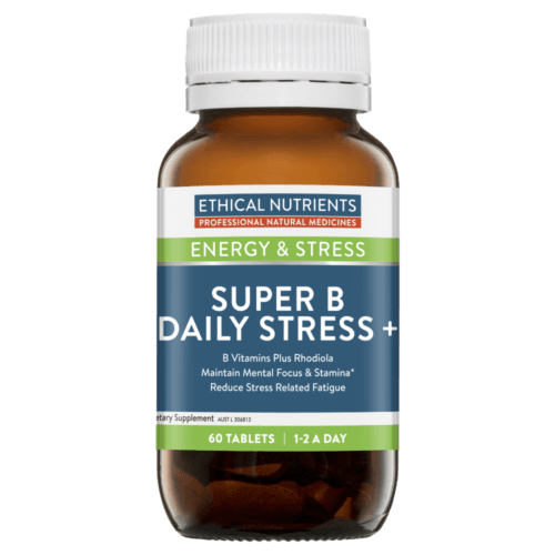 Ethical Nutrients Super B Daily Stress + 60 Tablets - OhYouLuckyDuck.com.au