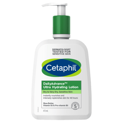 Cetaphil Daily Advance Ultra Hydrating Lotion - 473mL - OhYouLuckyDuck.com.au