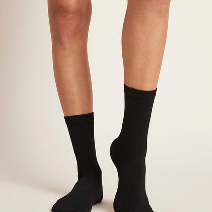Boody Everyday Socks Black 3-9 - OhYouLuckyDuck.com.au
