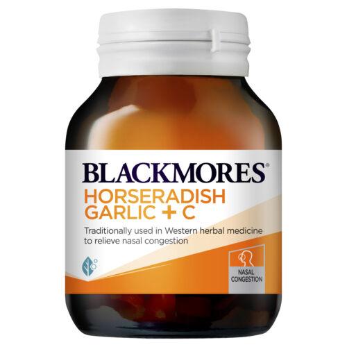 Blackmores Horseradish Garlic plus C 50 Tablets - OhYouLuckyDuck.com.au