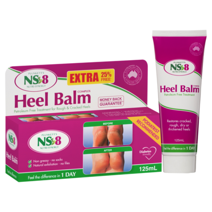 Plunkett'0000s NS 8 Heel Balm Complex 125mL - OhYouLuckyDuck.com.au