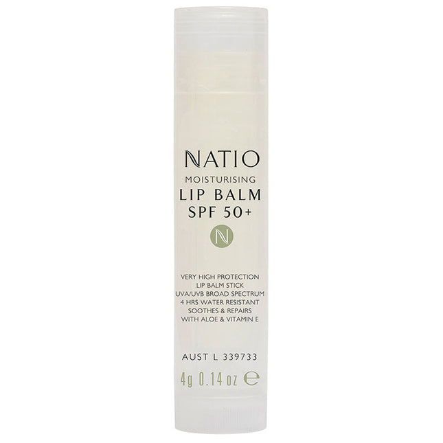 Natio Moisturising Lip Balm SPF 50+ - OhYouLuckyDuck.com.au
