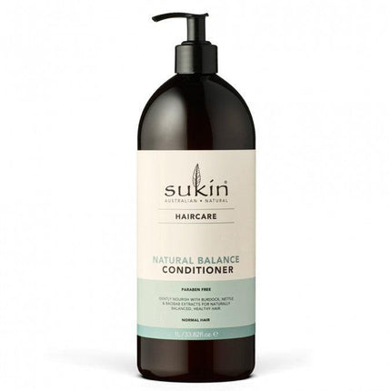 Sukin Natural Balance Conditioner 1L - OhYouLuckyDuck.com.au