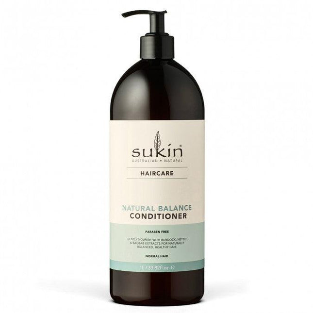 Sukin Natural Balance Conditioner 1L - OhYouLuckyDuck.com.au