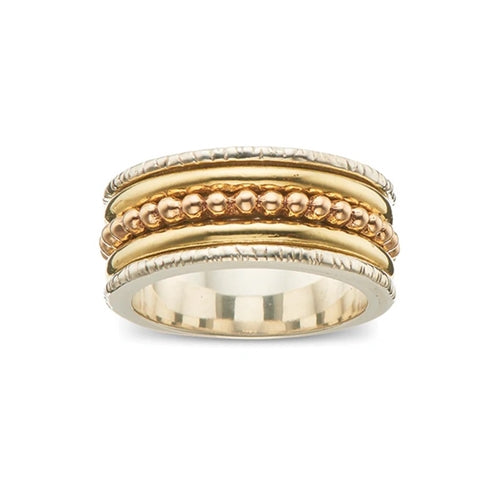 Palas Meditation Spinning Ring for Anxiety and Stress Relief Small