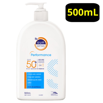 Ego Sunsense Performance Sunscreen SPF50+ 500ml