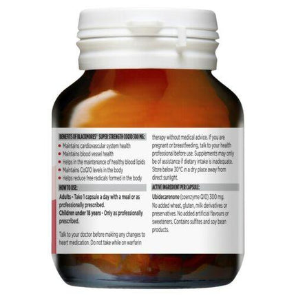 Blackmores Super Strength CoQ10 300mg 30 Capsules - OhYouLuckyDuck.com.au