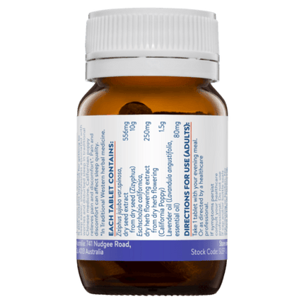 Ethical Nutrients Triple Action Sleep Support 30 Tablets - OhYouLuckyDuck.com.au