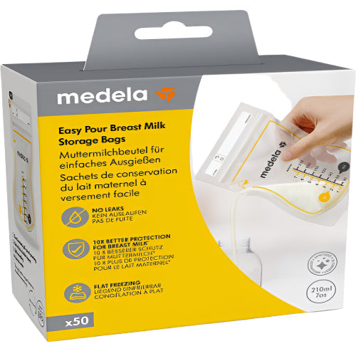 Medela Easy Pour Breast Milk Storage Bags 50PK