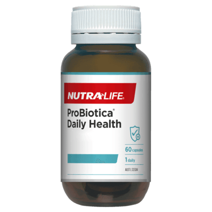 Nutra-Life Probiotica Daily Health 60 Capsules - OhYouLuckyDuck.com.au