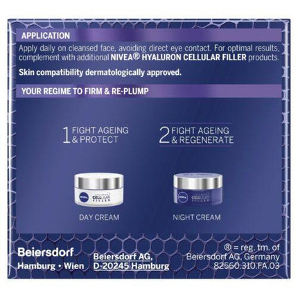 Nivea Cellular Anti Aging Night Cream 50ML - OhYouLuckyDuck.com.au