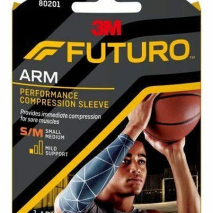 Futuro Performance Compression Arm Sleeve Small/Medium - OhYouLuckyDuck.com.au