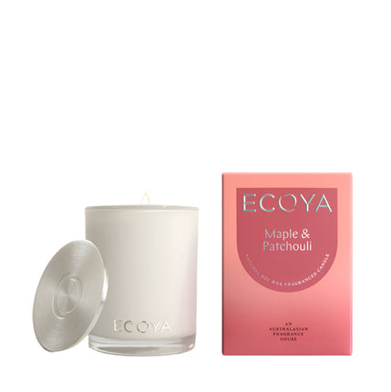 Ecoya Maple & Patchouli Madison Candle 400g