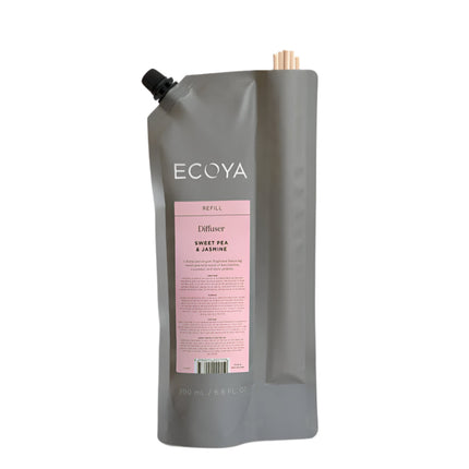 Ecoya Sweet Pea & Jasmine Diffuser Refill 200mL