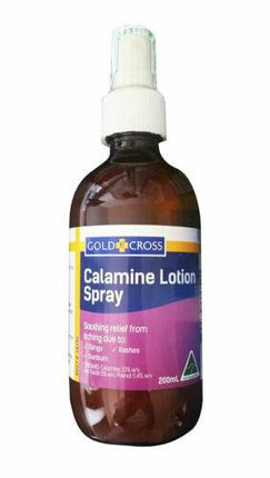 Gold Cross Calamine Lotion Spray 200ml - OhYouLuckyDuck.com.au