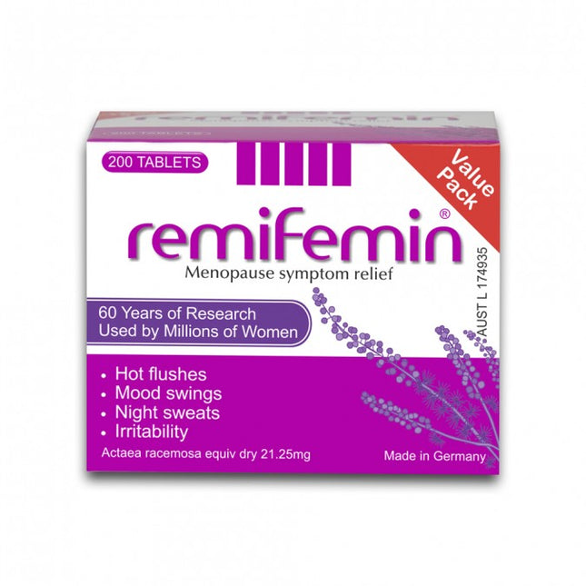 Remifemin 200 Tablets - OhYouLuckyDuck.com.au