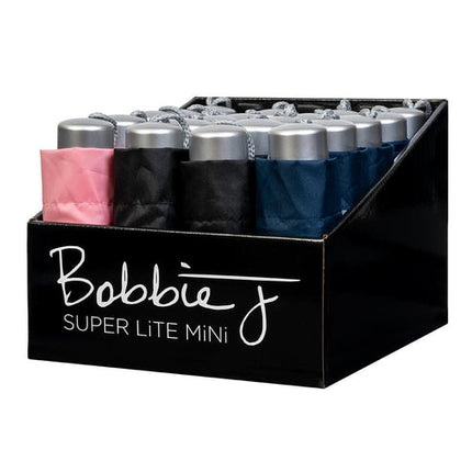 Bobbie J Super Mini Folding Umbrella Assorted 1pc
