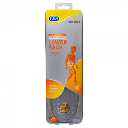 Scholl In-Balance Lower Back Insoles Medium - OhYouLuckyDuck.com.au
