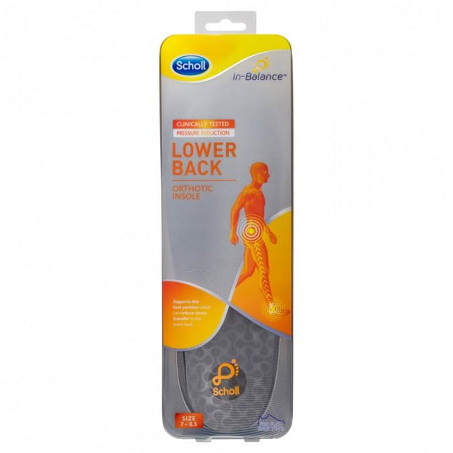 Scholl In-Balance Lower Back Insoles Medium - OhYouLuckyDuck.com.au