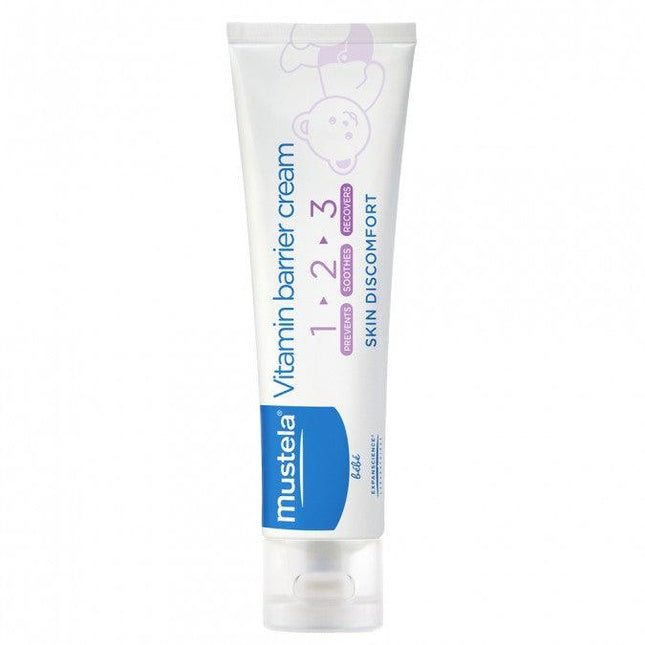Mustela Vitamin Barrier 123 Cream 100mL - OhYouLuckyDuck.com.au