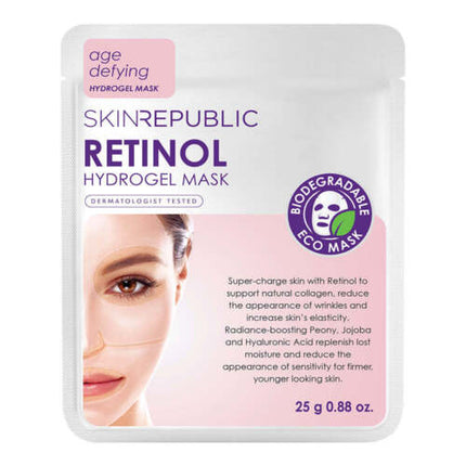 Skin Republic Retinol Hydrogel Face Mask 25g - OhYouLuckyDuck.com.au