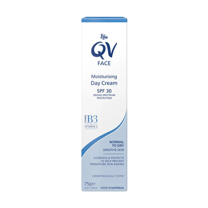 Ego QV Face Moisturising Day Cream with SPF 30 75G