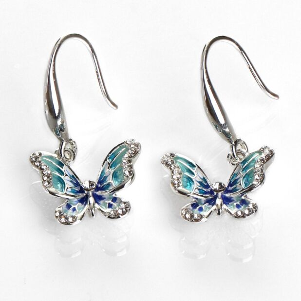 Equilibrium With Love Butterfly Earrings