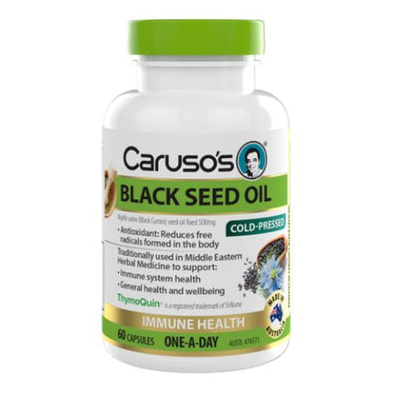 Carusos Black Seed Oil Tabs 60