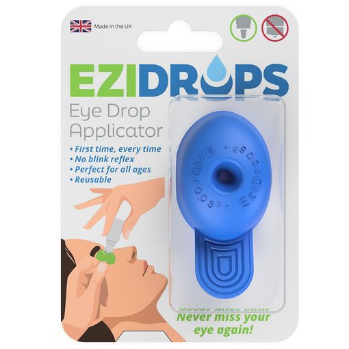 EziDrops Eye Drop Applicator - Blue - OhYouLuckyDuck.com.au