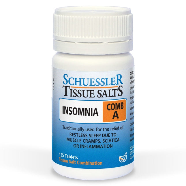 Martin & Pleasance Schuessler Comb A Insomnia 125 Tablets