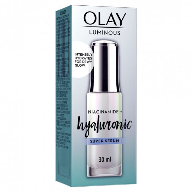 Olay Luminous Niacinamide Hyaluronic Serum 30Ml - OhYouLuckyDuck.com.au