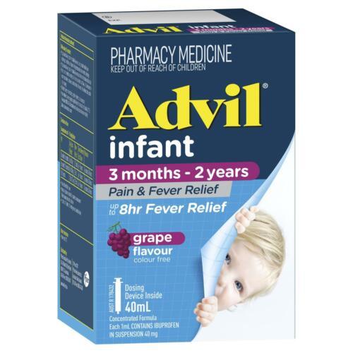 Advil Infants Pain & Fever Relief Suspension 3 Months - 2 Years 40ml - OhYouLuckyDuck.com.au