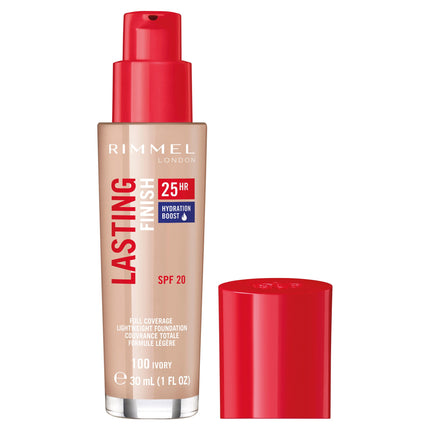 Rimmel Lasting Finish Foundation 25Hr 100 Ivory