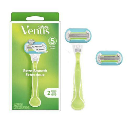 Gillette Venus Extra Smooth Razor + 2 Blades - OhYouLuckyDuck.com.au