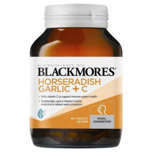 Blackmores Horseradish Garlic + C (90) - OhYouLuckyDuck.com.au