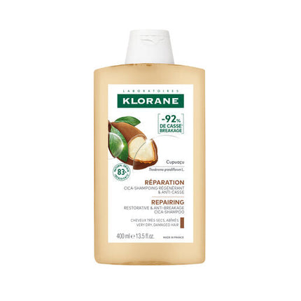 Klorane Repairing Shampoo With Organic Cupuacu 400ml - Damaged Hair