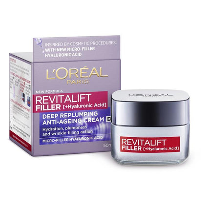 L'Oreal RevitaLift Filler Day Moisturiser 50ml - OhYouLuckyDuck.com.au