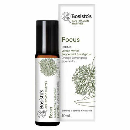 Bosistos Native Focus Roll On 10ML - OhYouLuckyDuck.com.au