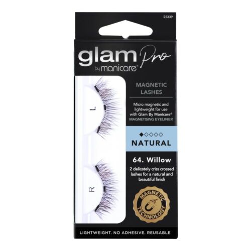 Glam By Manicare 64. Willow Magnetic Lashes - OhYouLuckyDuck.com.au