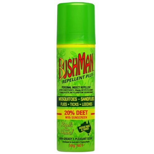 Bushman Repellent Plus Aerosol Spray 50g - OhYouLuckyDuck.com.au