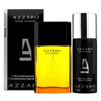 Azzaro Pour Homme Set EDT 100ML Deodorant 150ML - OhYouLuckyDuck.com.au
