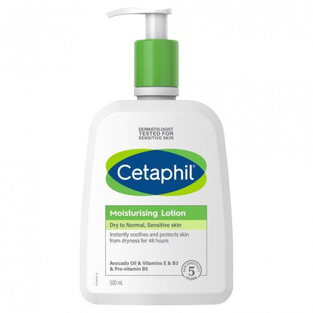 Cetaphil Moisturising Lotion 500mL - OhYouLuckyDuck.com.au