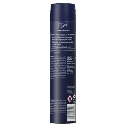 Nivea Men Everyday Active Fresh Anti Perspirant Aerosol 250ml - OhYouLuckyDuck.com.au